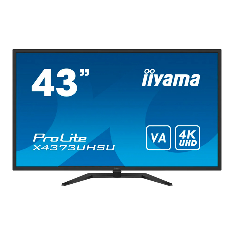 

42.5" монитор iiyama ProLite X4373UHSU-B1 черный 60Hz 3840x2160 IPS, ProLite X4373UHSU-B1