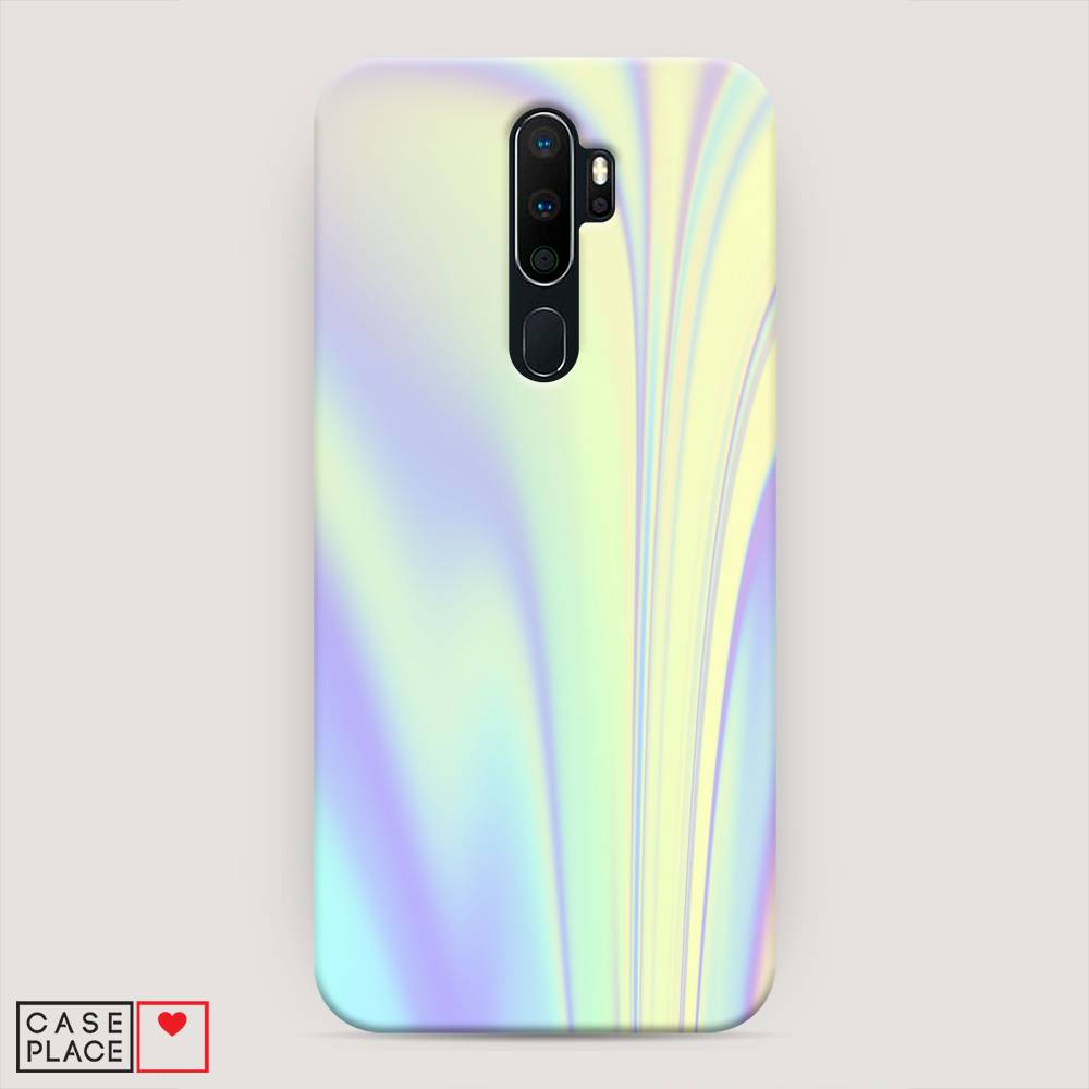

Пластиковый чехол "Фиолетовая голограмма" на Oppo A5 (2020)