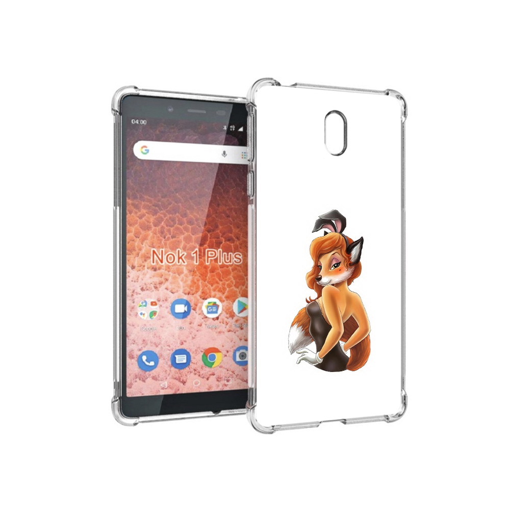 

Чехол MyPads Tocco для Nokia 1 Plus баронесса (PT129147.112.227), Прозрачный, Tocco