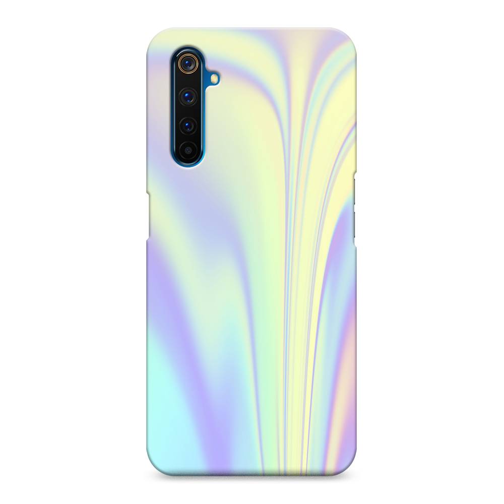 

Пластиковый чехол "Фиолетовая голограмма" на Realme 6 Pro