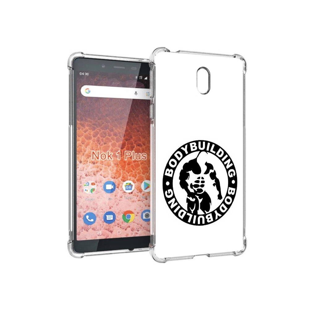 

Чехол MyPads Tocco для Nokia 1 Plus бодибилдинг (PT129147.112.240), Прозрачный, Tocco