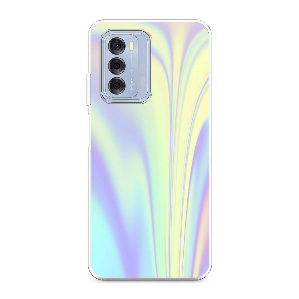 

Силиконовый чехол "Фиолетовая голограмма" на ZTE Blade V40, Фиолетовая голограмма