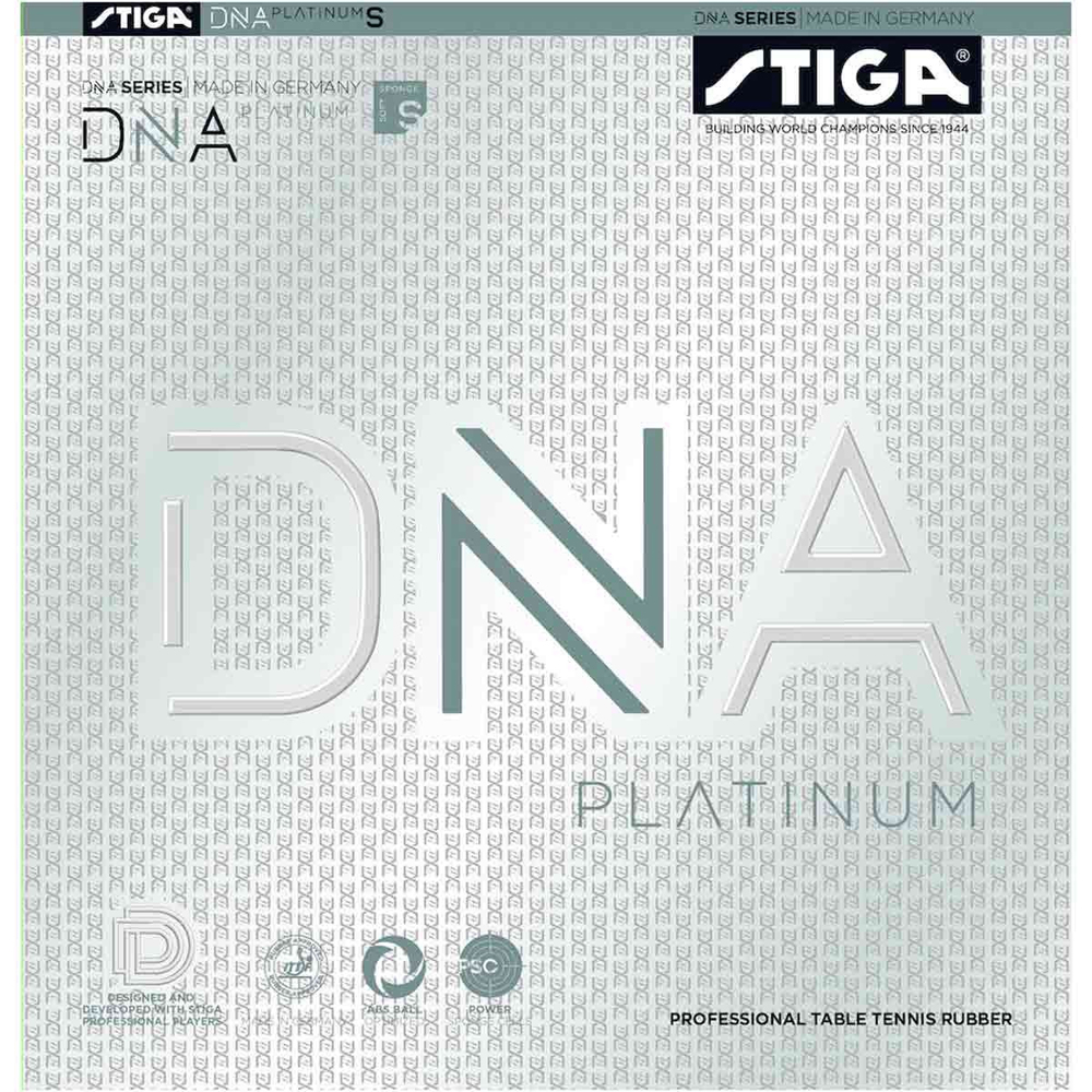 Накладка STIGA DNA platinum S, черная, 2.1