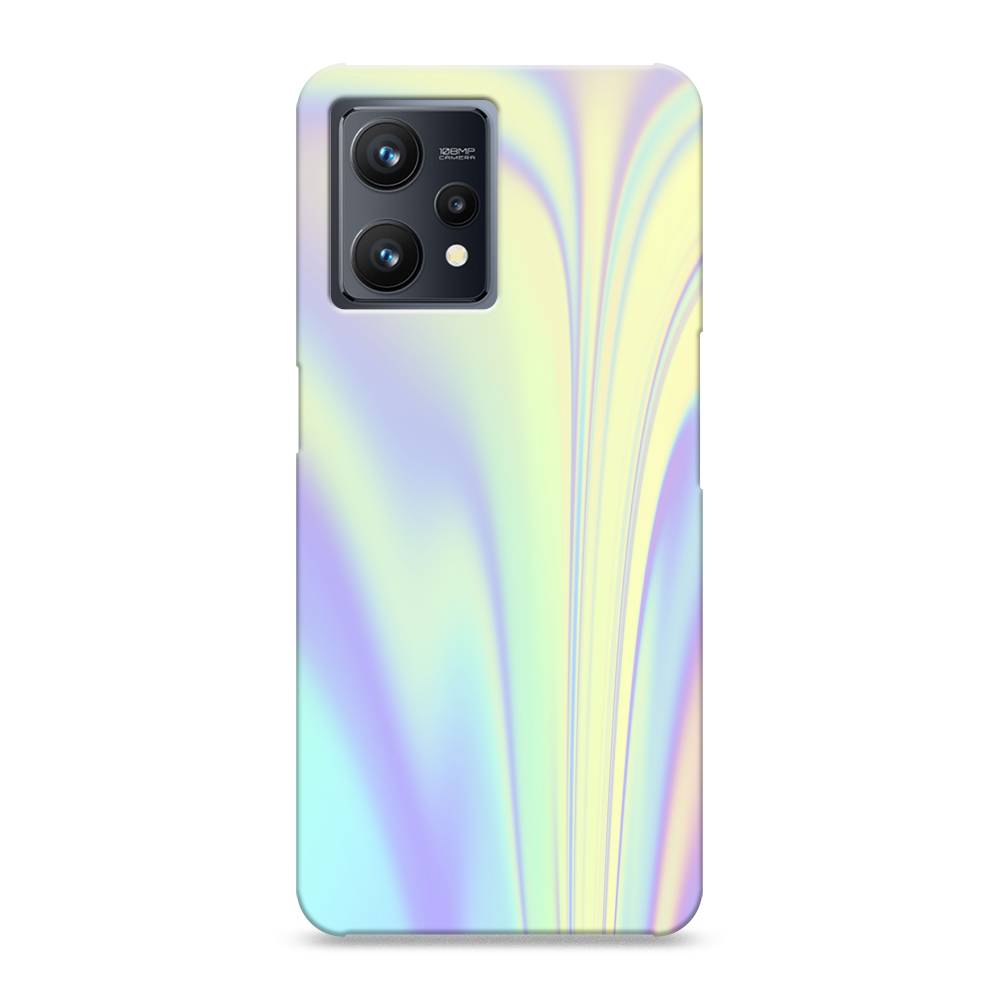 

Пластиковый чехол "Фиолетовая голограмма" на Realme 9 Pro Plus
