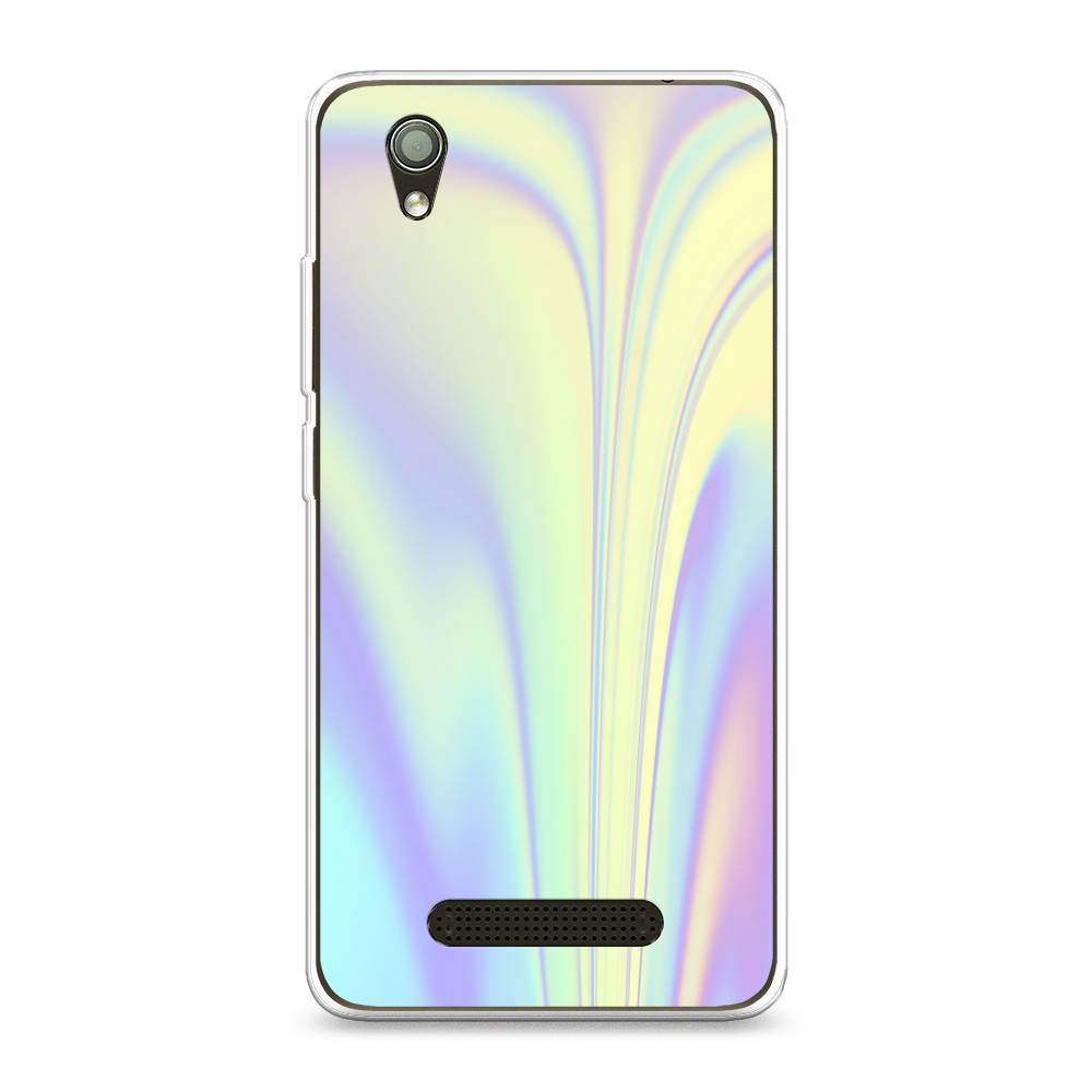 

Силиконовый чехол "Фиолетовая голограмма" на ZTE Blade X3, Фиолетовая голограмма