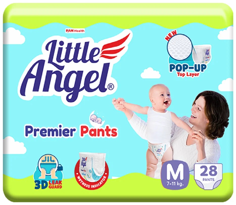 

Подгузники-трусики детские Little Angel Premier 28 шт, 3/M (6-11 кг), Подгузники-трусики детские Premier 28 шт, 3/M (6-11 кг)