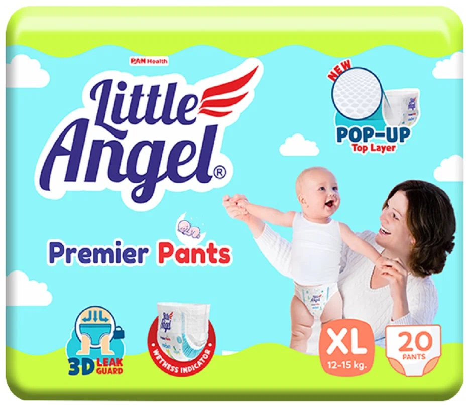 фото Подгузники-трусики детские little angel premier 20 шт, 5/xl (12-20 кг)