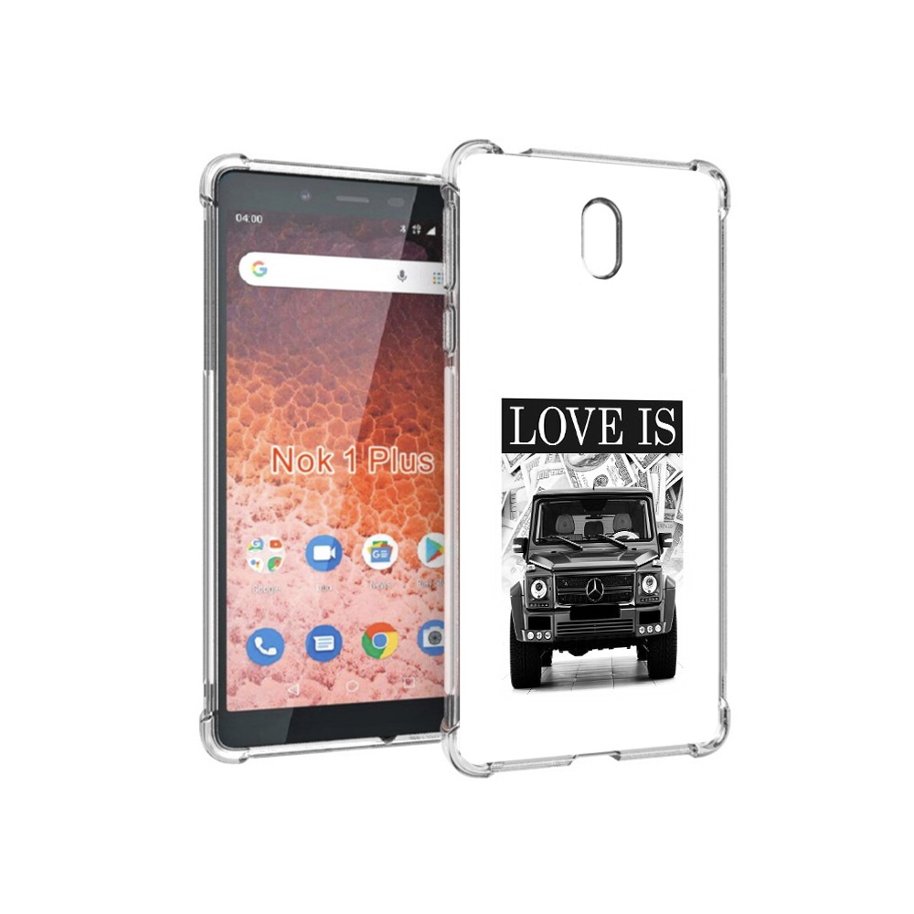

Чехол MyPads Tocco для Nokia 1 Plus гелик (PT129147.112.285), Прозрачный, Tocco