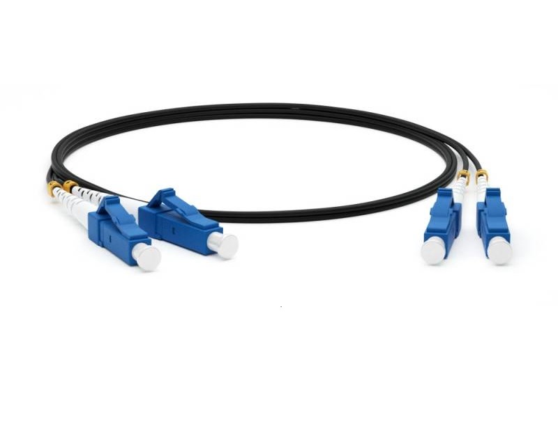 

Патч-корд волоконно-оптический (шнур) SM 9/125 (OS2) LC/UPC-LC/UPC 2.0 мм duplex LSZH 15 м, Черный