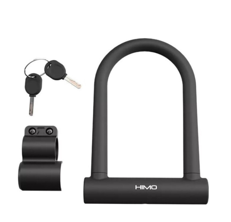 Замок для велосипеда HIMO Lock U, черный