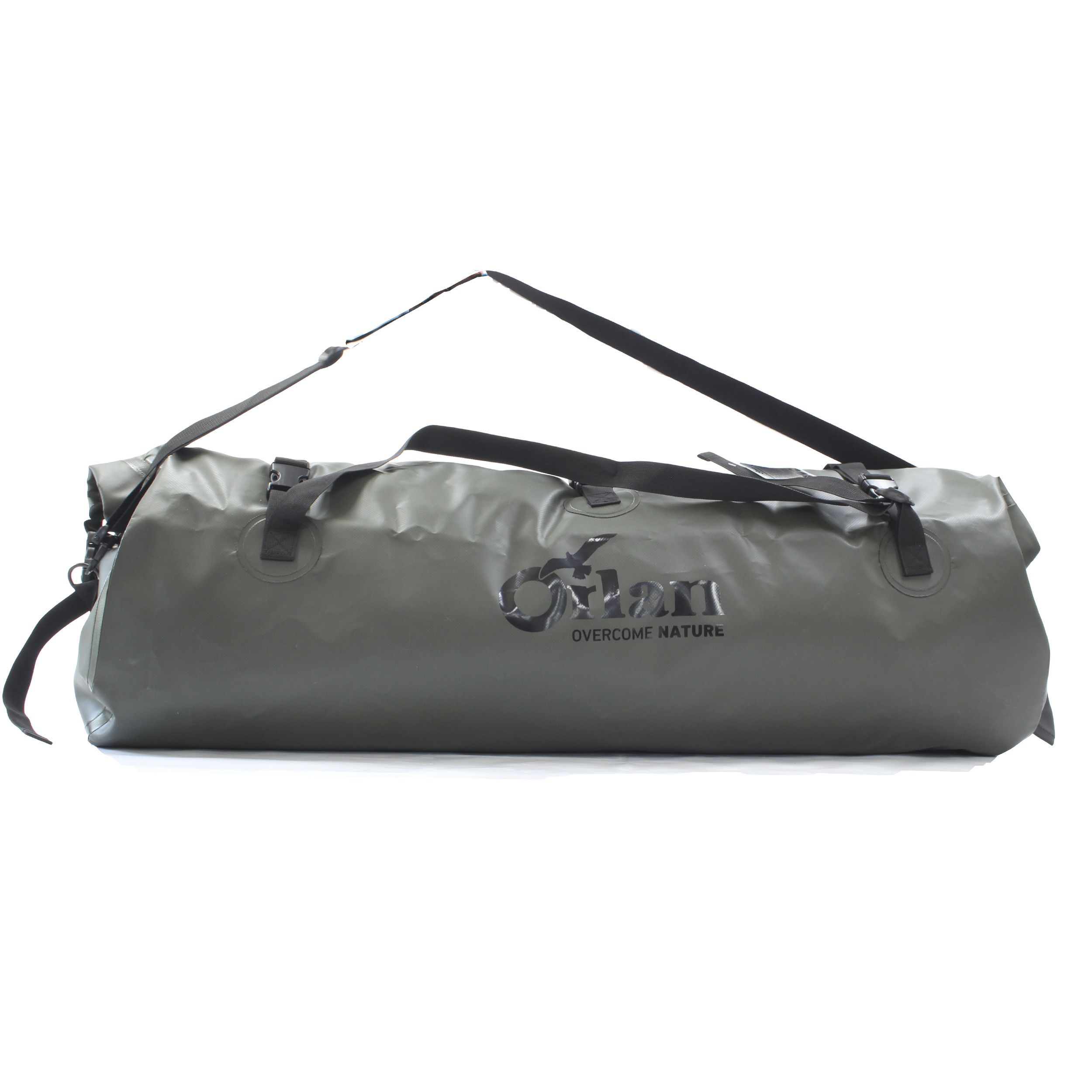 

Гермосумка Orlan - модель Экстрим 80л, материал ПВХ литой, цвет хаки (темно-зеленый), Экстрим