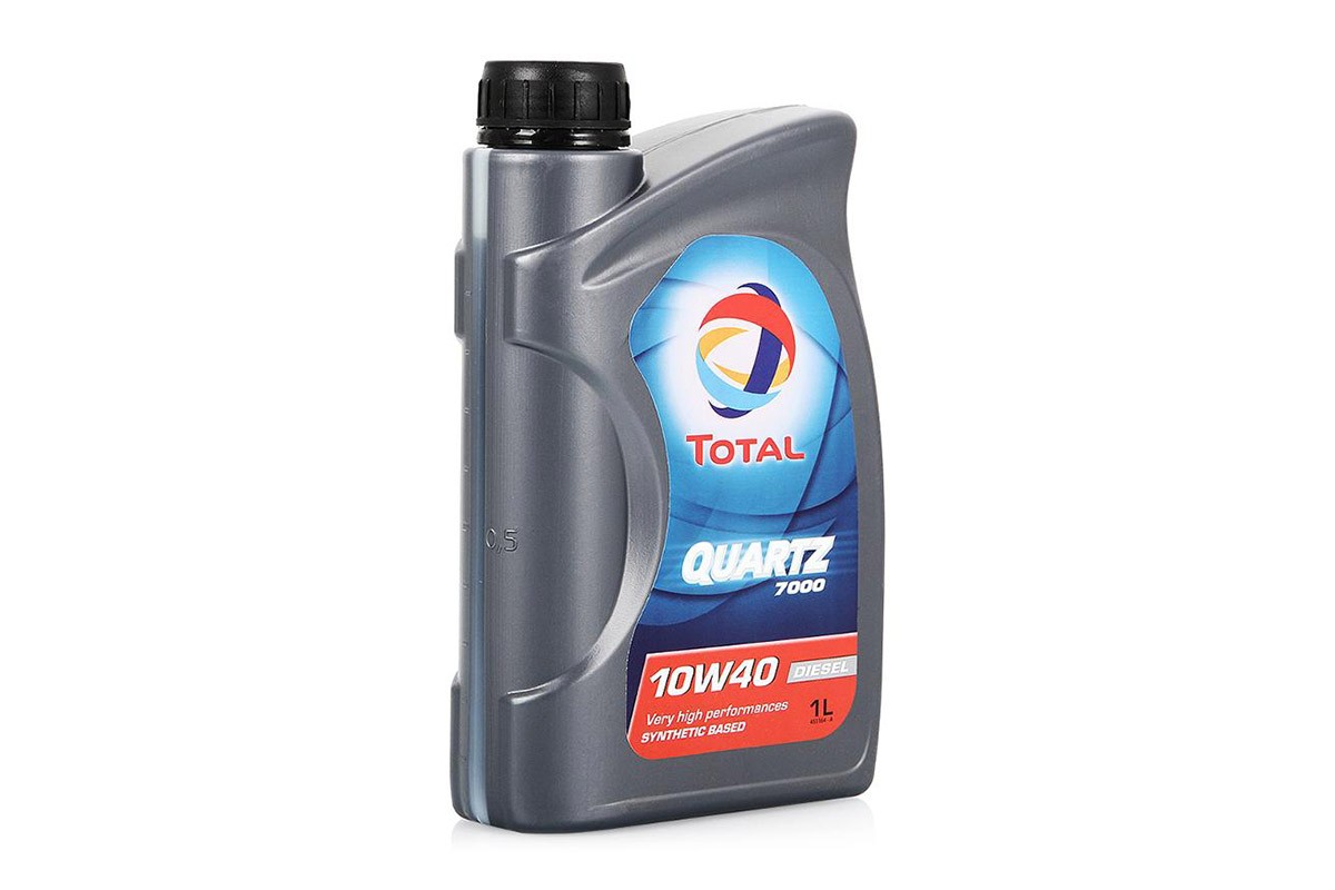 Моторное масло Total полусинтетическое QUARTZ 7000 10W40 A3/B4, SL/CF 1л