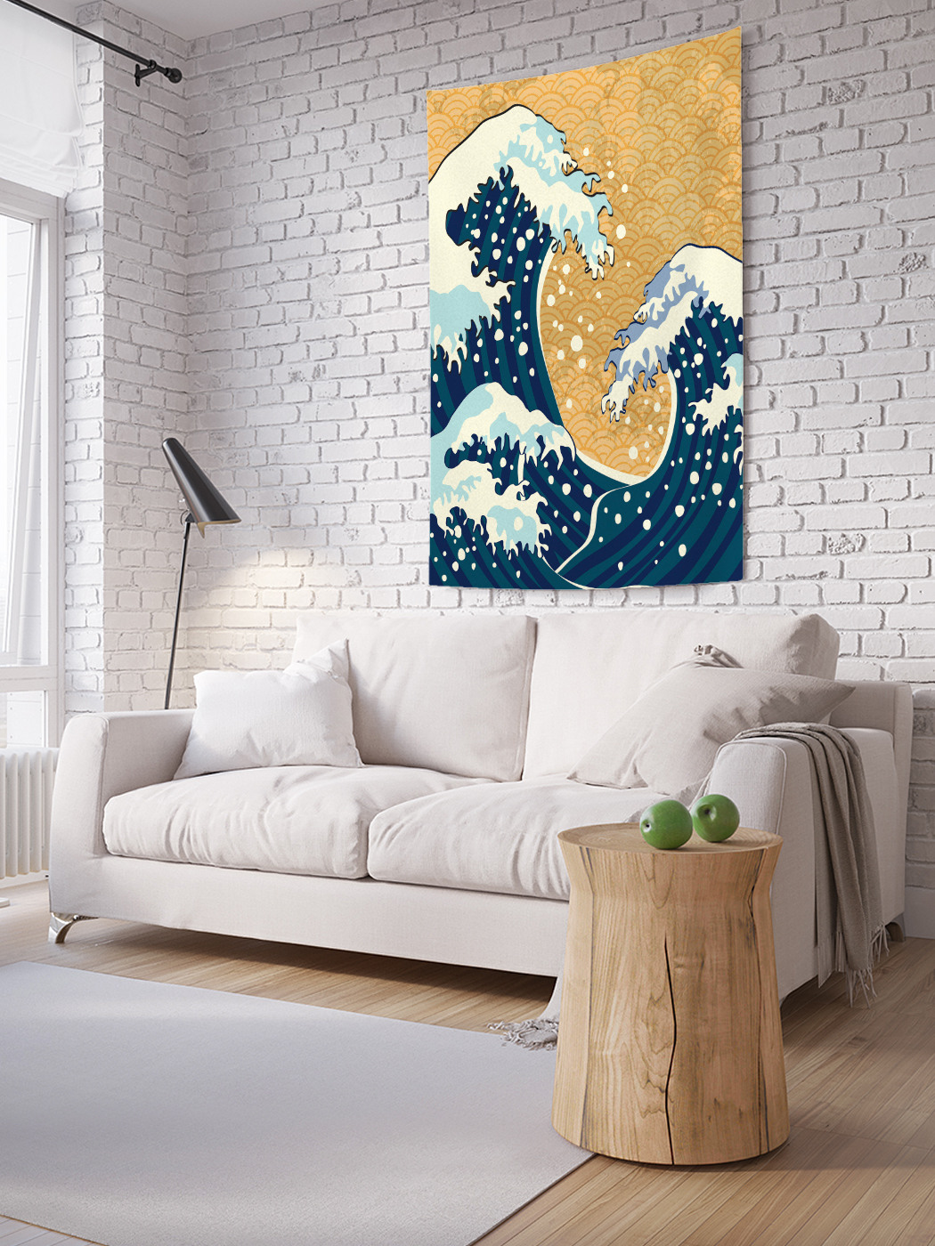 

Вертикальное фотопанно на стену JoyArty Волны в шторм 150x200 см, Волны в шторм