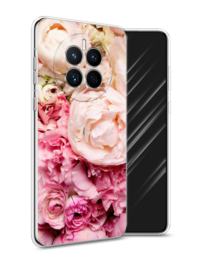 

Чехол Awog на Huawei Mate 50 "Пионы яркие", Розовый, 6109850-8