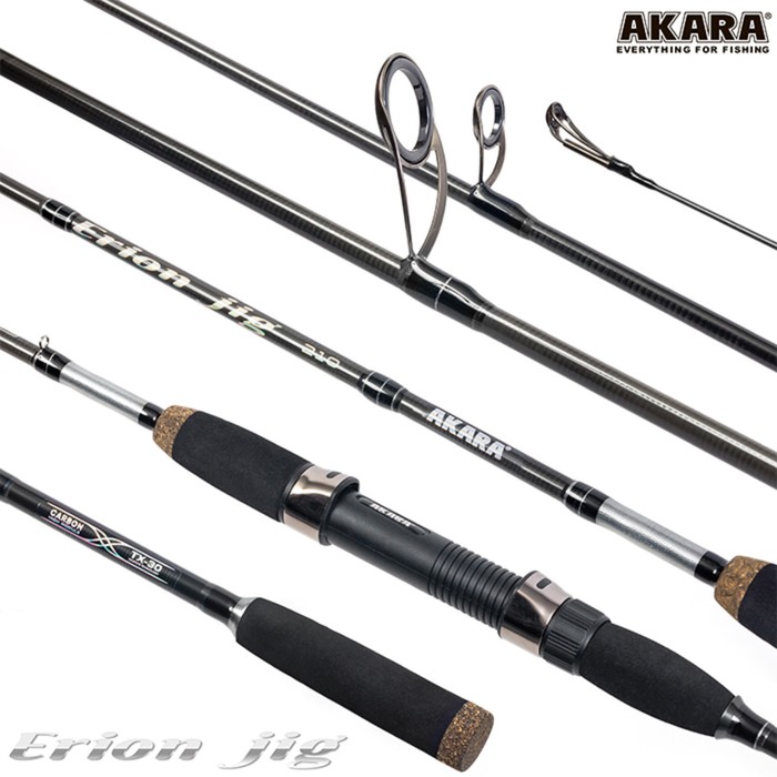 Спиннинг штекерный Akara Erion Jig TX-30 тест 3-12 гр длина 228 м 3395₽