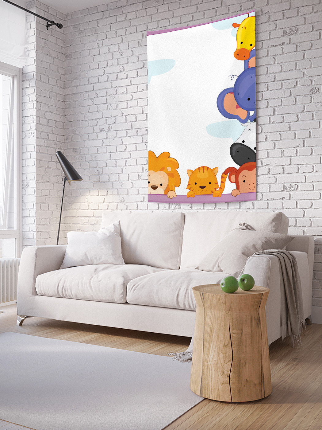 

Вертикальное фотопанно на стену JoyArty Окно в мир 150x200 см, Окно в мир