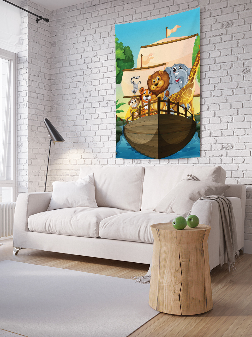 

Вертикальное фотопанно на стену JoyArty На ковчеге 150x200 см, На ковчеге