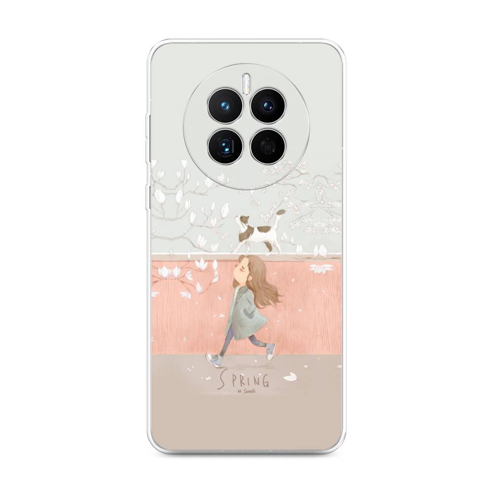 

Чехол Awog на Huawei Mate 50 "Девочка-весна", 6109850-7