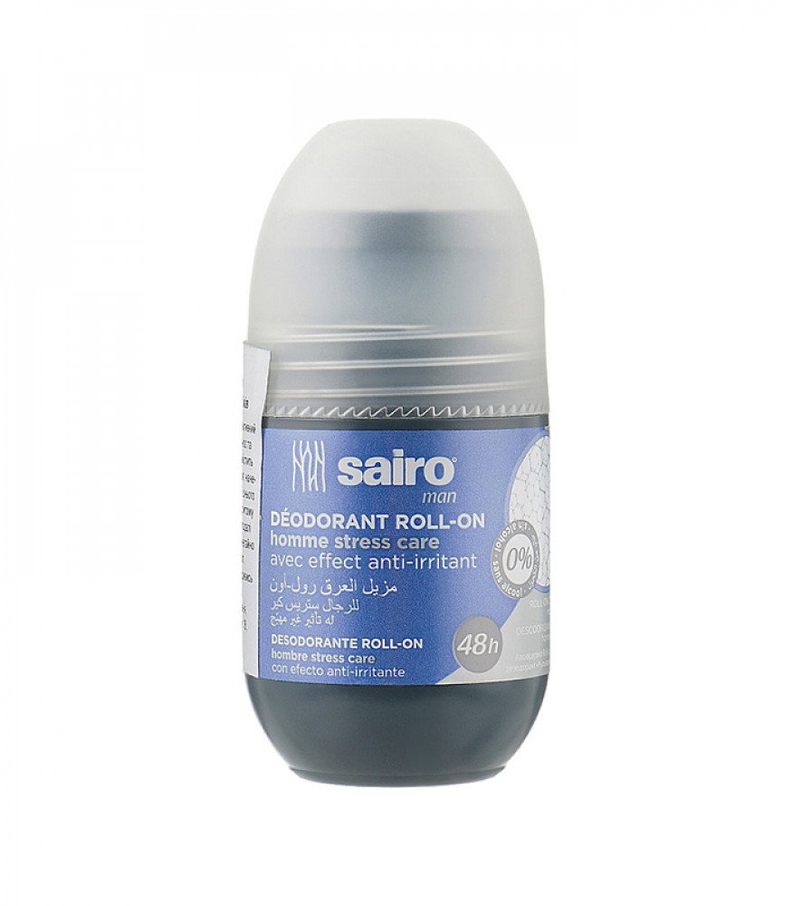Дезодорант Sairo Deodorant for Men Stress Care Roll-On мужской, защита от пота, 50 мл