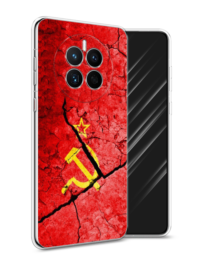 

Чехол Awog на Huawei Mate 50 "СССР", Красный;черный;желтый, 6109850-5