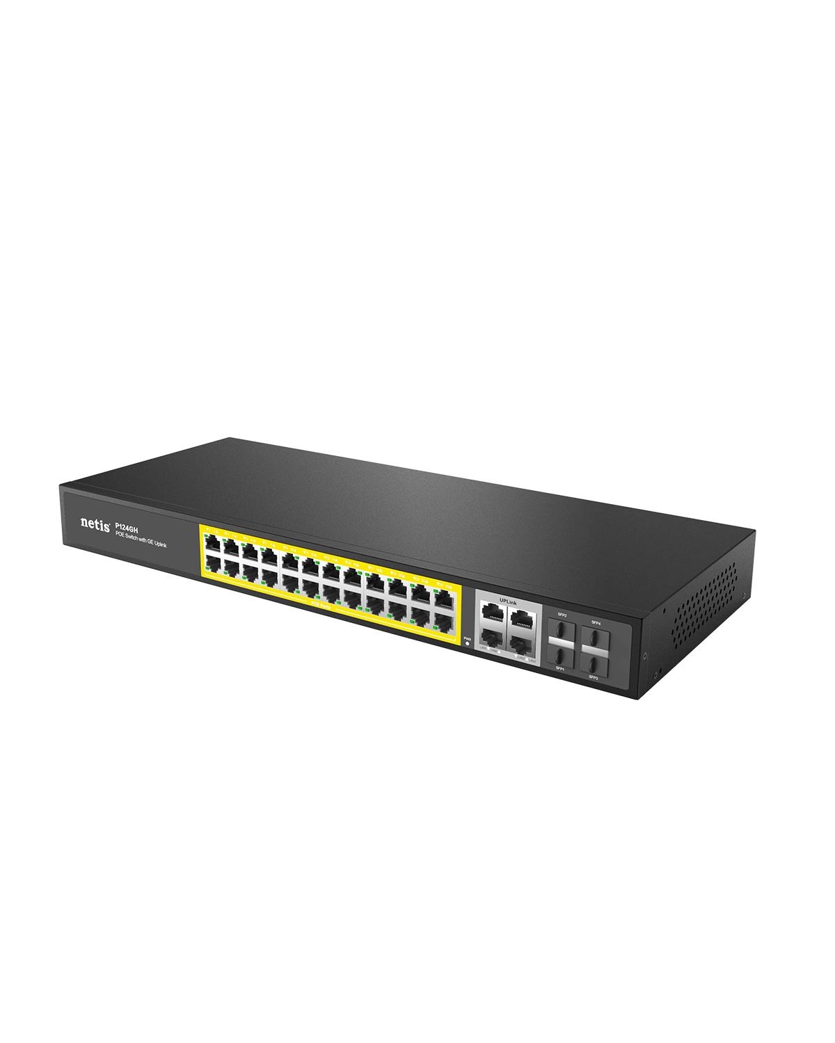 

Коммутатор Netis P124GH 24PORT 10/100M POE 4GE COMBO