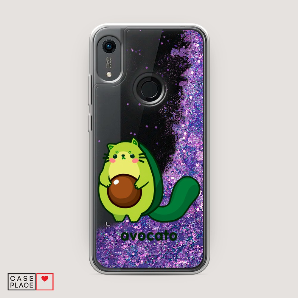 

Чехол Awog на Honor 8a/Y6 2019/Huawei Y6s "Avocato", Разноцветный, 68792-1