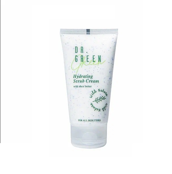 Крем-скраб для лица Wild Nature Dr. Green с маслом ши, 75 мл аква крем для рук moisture by nature