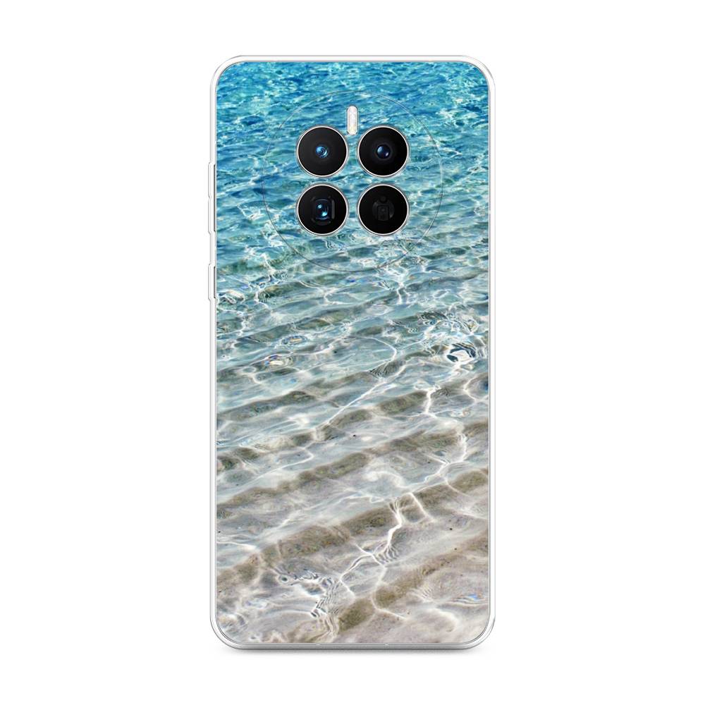 

Чехол Awog на Huawei Mate 50 "Волны 10", Голубой, 6109850-4