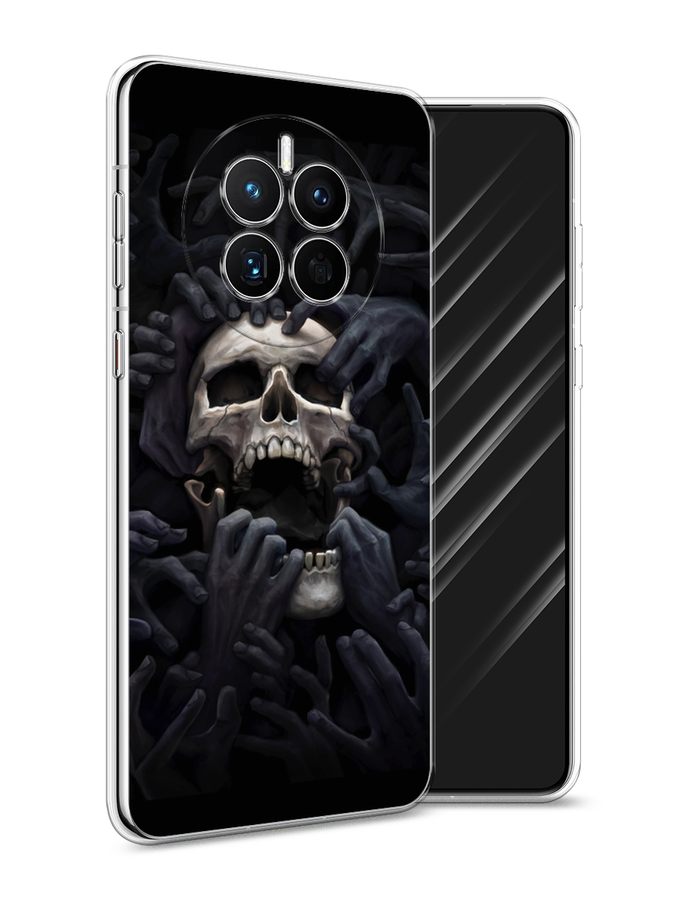 

Чехол Awog на Huawei Mate 50 "Череп 29", Черный;серый, 6109850-9