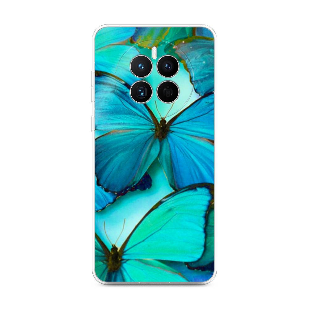 

Чехол Awog на Huawei Mate 50 "Неоновые бабочки", Голубой;белый, 6109850-4