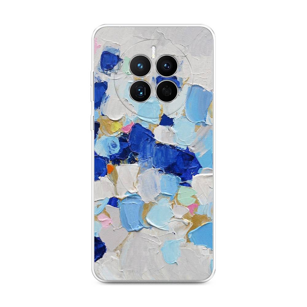 

Чехол Awog на Huawei Mate 50 "Холст сине-белый", Синий, 6109850-10