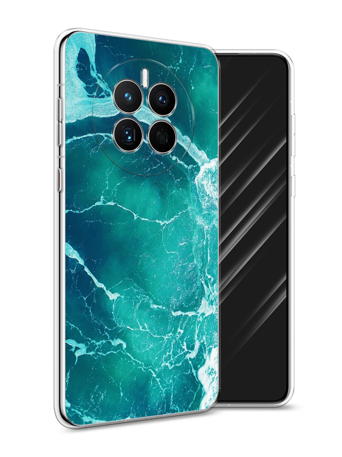 

Чехол Awog на Huawei Mate 50 "Изумрудный океан", Голубой;синий, 6109850-4