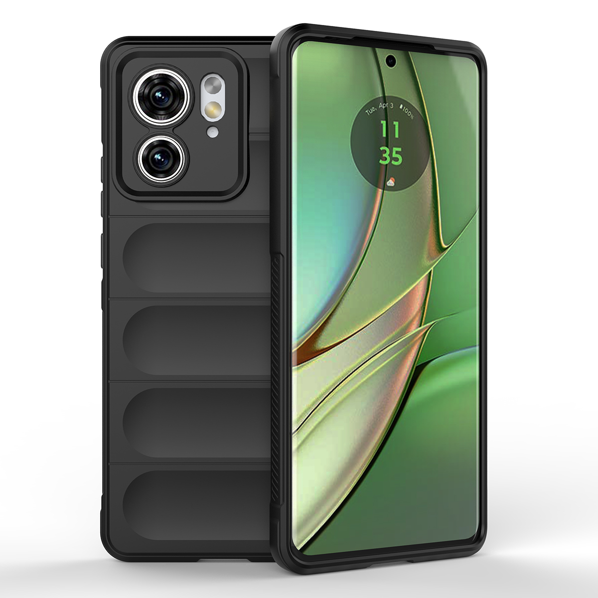

Противоударный чехол Flexible Case для Moto Edge 40, черный, Flexible Case
