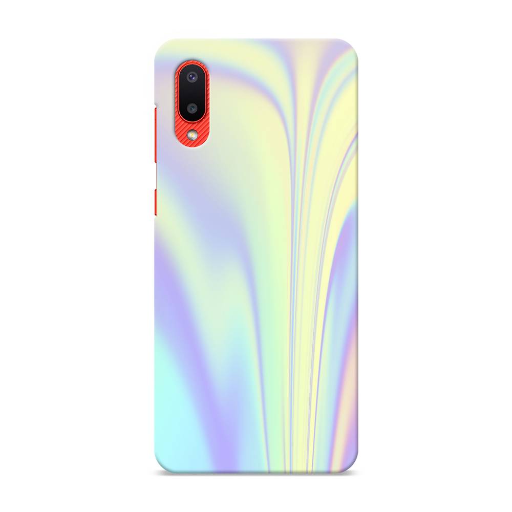 

Пластиковый чехол "Фиолетовая голограмма" на Samsung Galaxy A02