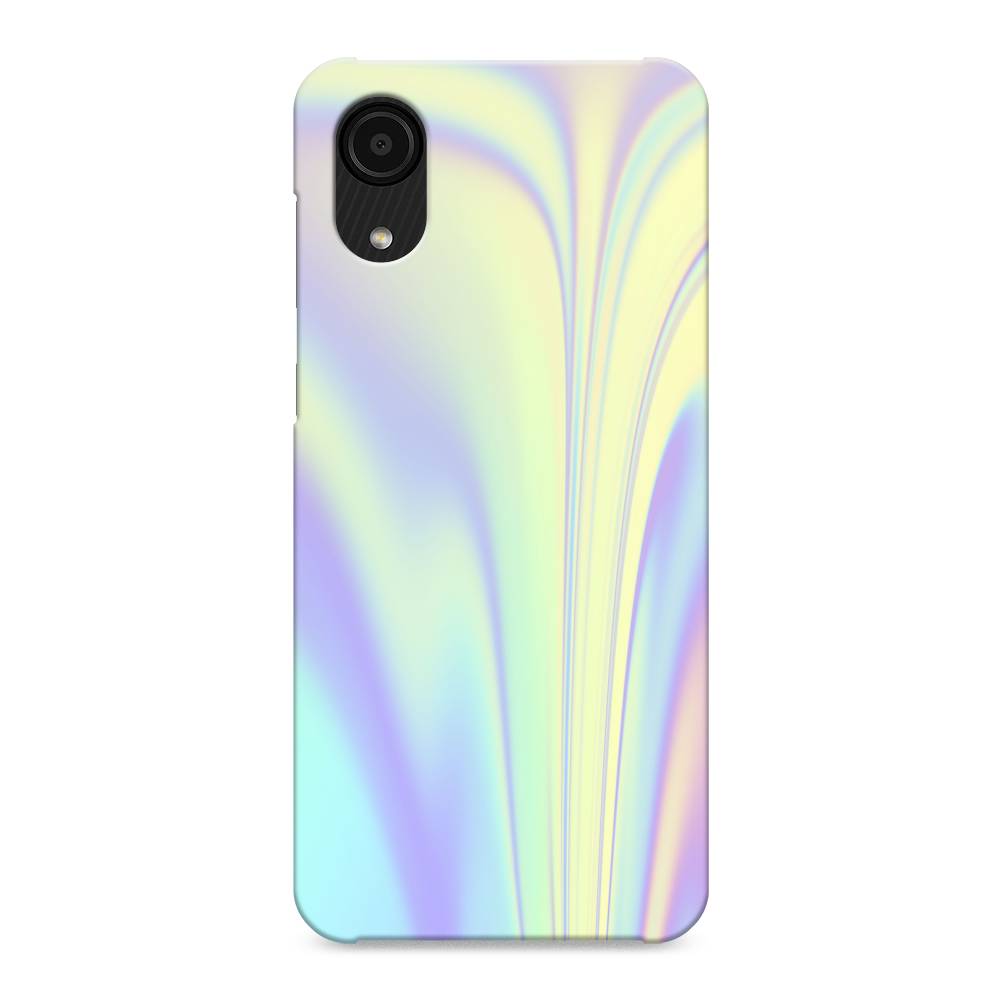 

Пластиковый чехол "Фиолетовая голограмма" на Samsung Galaxy A03 Core