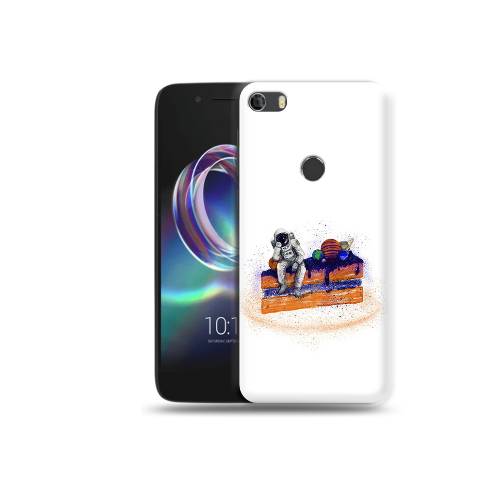 

Чехол MyPads Tocco для Alcatel Idol 5 торт с планетами, Прозрачный, Tocco