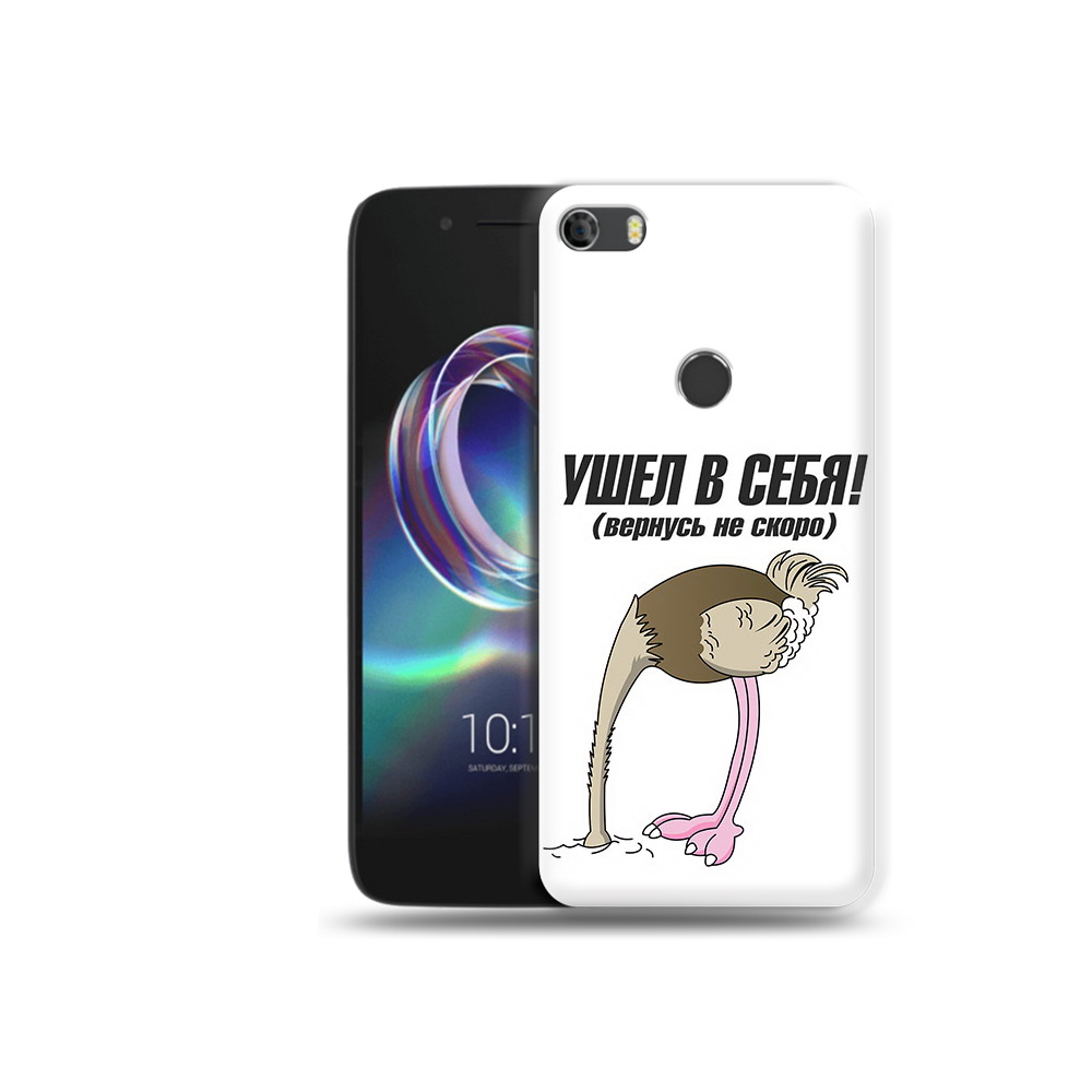 

Чехол MyPads Tocco для Alcatel Idol 5 ушел в себя, Прозрачный, Tocco