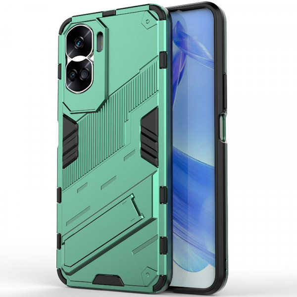 

Противоударный чехол Megatron для Honor 90 Lite с защитой камеры, зеленый, Megatron