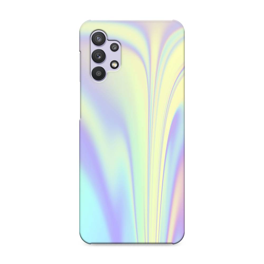 

Пластиковый чехол "Фиолетовая голограмма" на Samsung Galaxy A32
