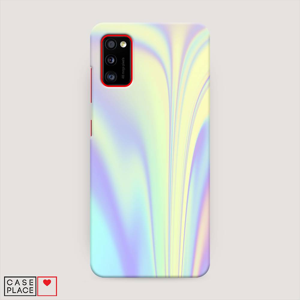 

Пластиковый чехол "Фиолетовая голограмма" на Samsung Galaxy A41
