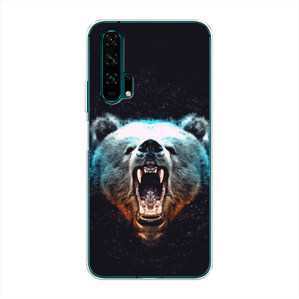 

Чехол Awog на Honor 20 Pro "Медведь", Разноцветный, 69350-2