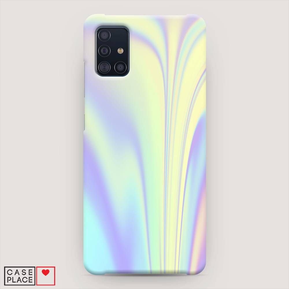 

Пластиковый чехол "Фиолетовая голограмма" на Samsung Galaxy A51