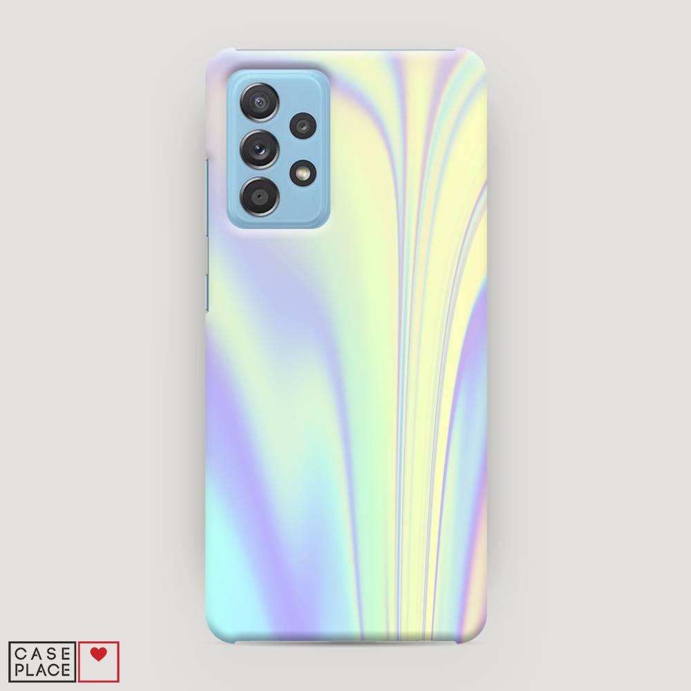 

Пластиковый чехол "Фиолетовая голограмма" на Samsung Galaxy A52