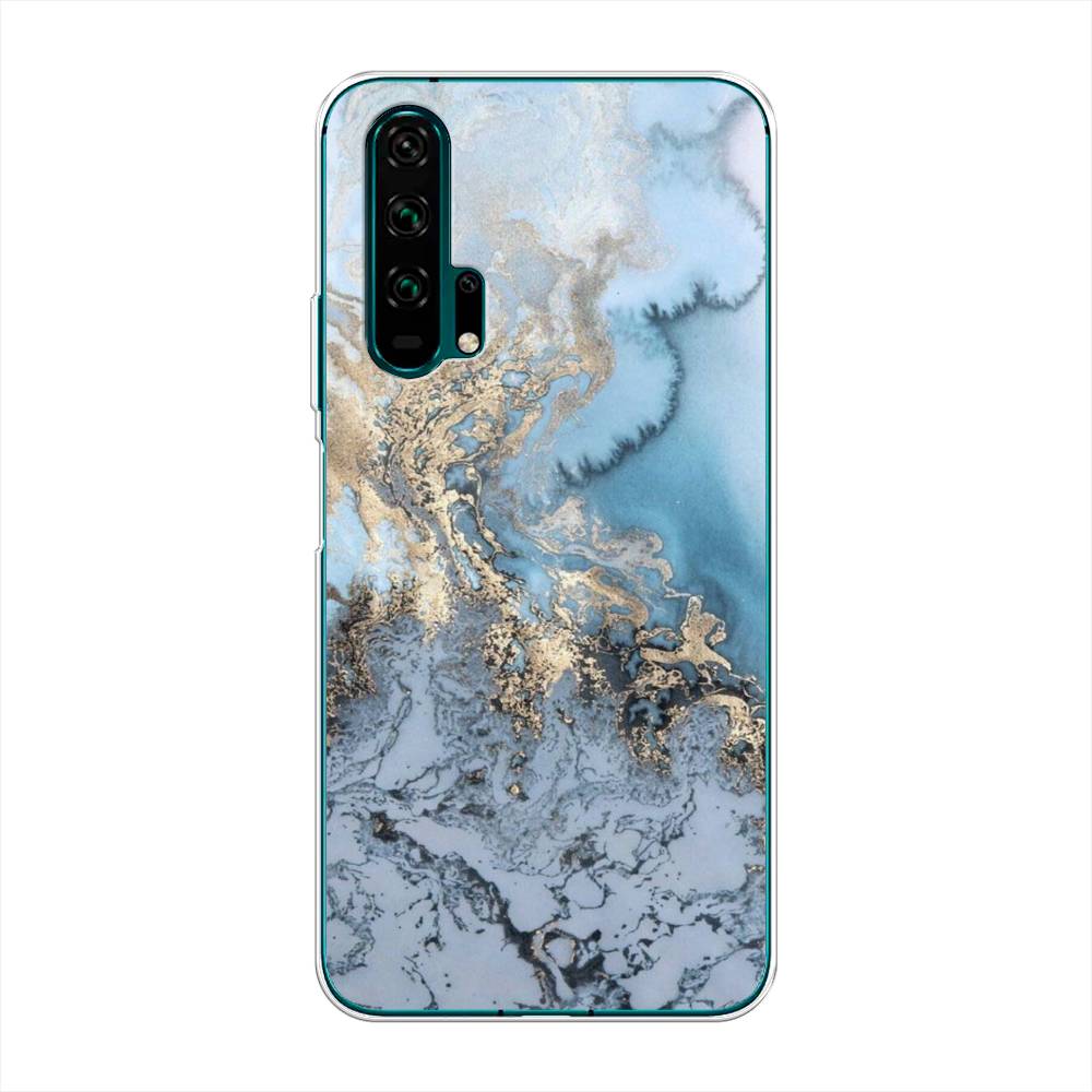 

Чехол Awog на Honor 20 Pro "Морозная лавина синяя", Разноцветный, 69350-3
