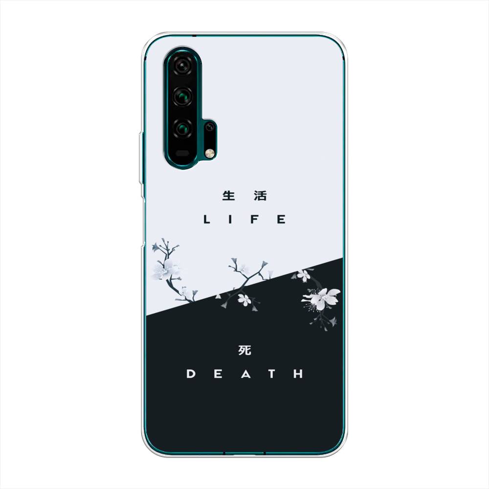 

Чехол Awog на Honor 20 Pro "Life and death", Разноцветный, 69350-7