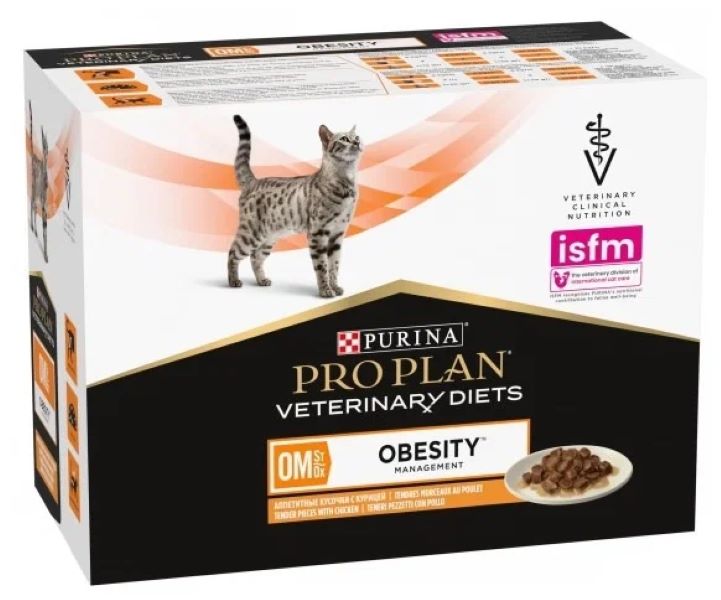 Влажный корм для кошек Pro Plan Veterinary Diets курица 10 шт по 85 г