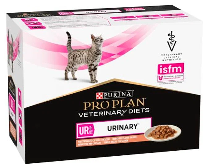 Влажный корм для кошек Pro Plan Veterinary Diets лосось 10 шт по 85 г