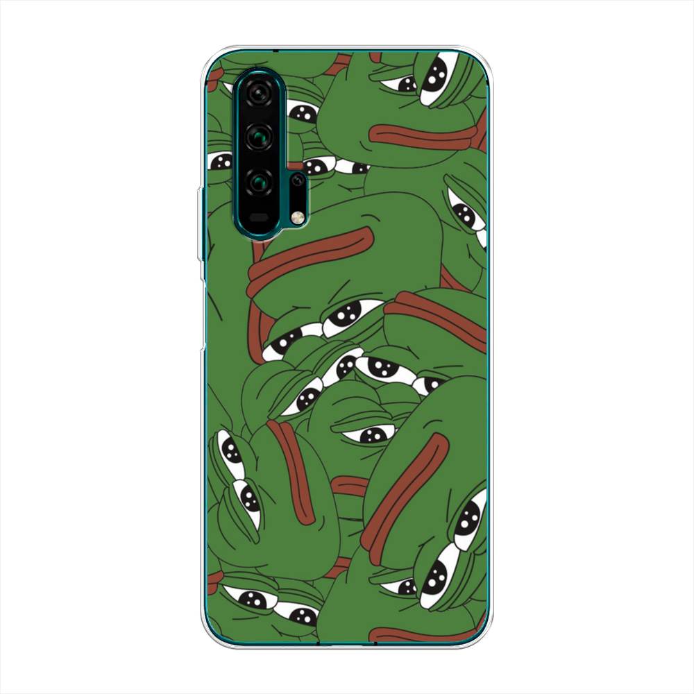 

Чехол Awog на Honor 20 Pro "Печальный frog", Разноцветный, 69350-9