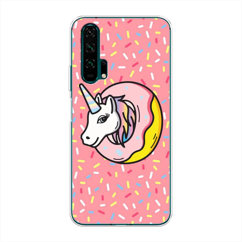 

Чехол Awog на Honor 20 Pro "Единорог в пончике", Разноцветный, 69350-2
