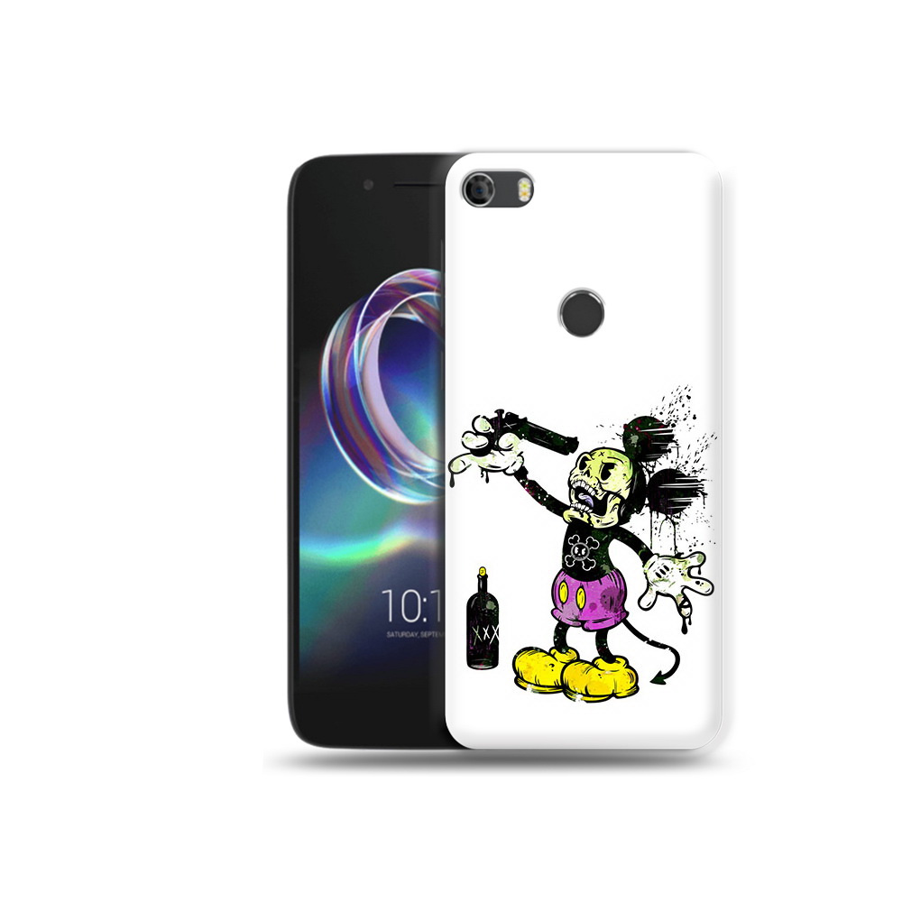 

Чехол MyPads Tocco для Alcatel Idol 5 Драг Микки, Прозрачный, Tocco